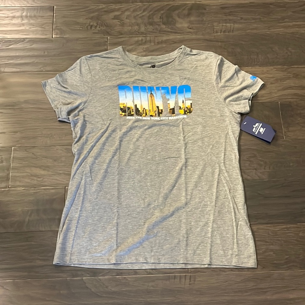 New Balance 2022 TCS New York City Marathon Run NYC Sunset T Shirt Women’s 2XL